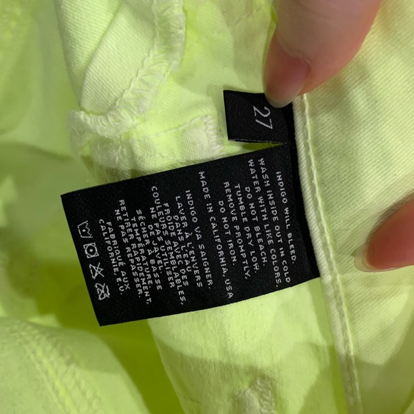 Brand new J Brand Skinny Jeans Neon rush 27” - Picture 13 of 16